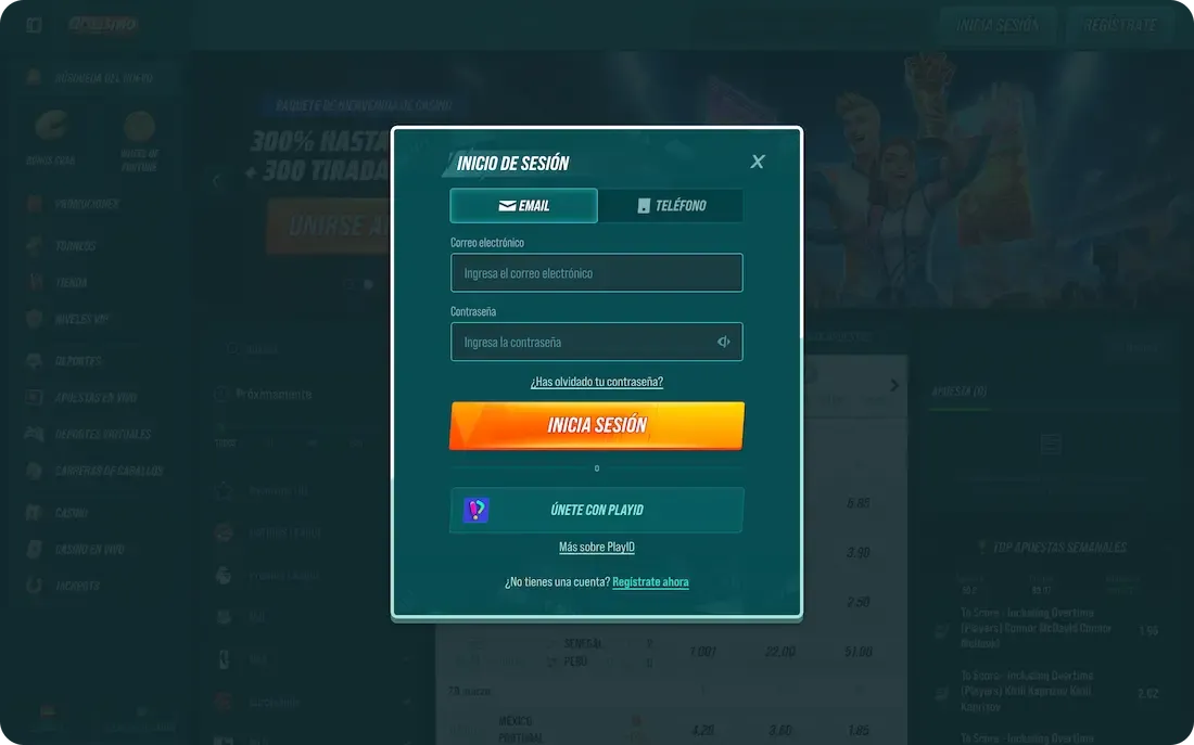 iniciar sesión en el casino golisimo